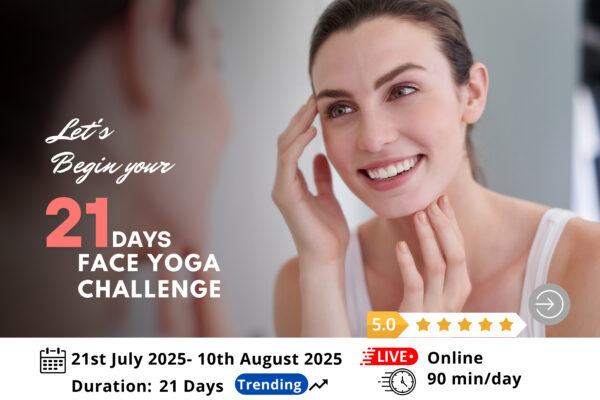 21 Days with YHO's Face Yoga Challenge
